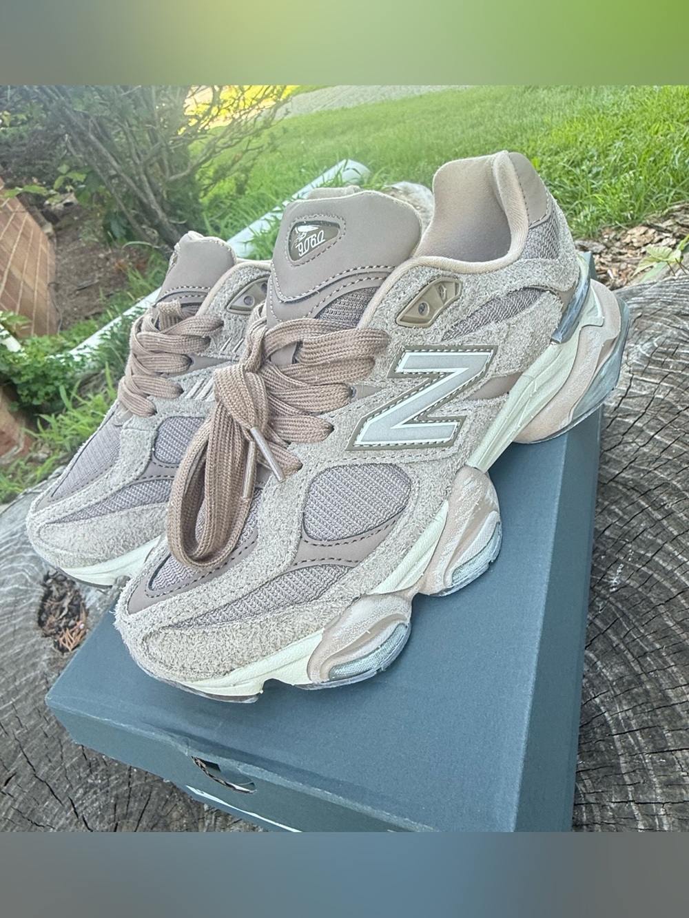 New model new balance 9060 aged version women sneakers shoes size 4.5